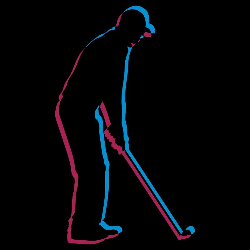 3D Silhouette Golf