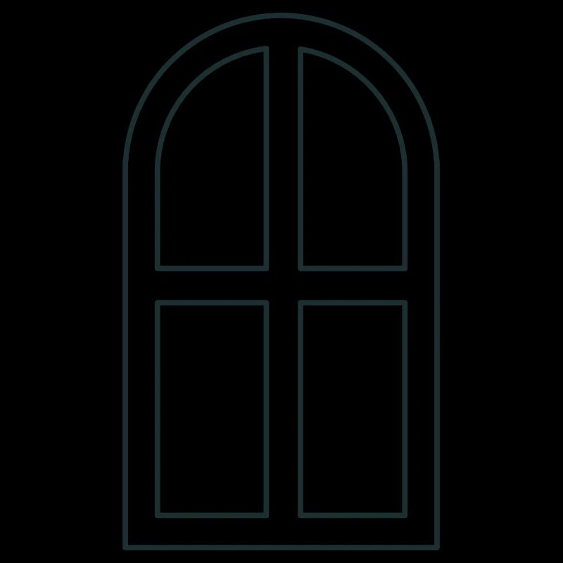 Arch window open