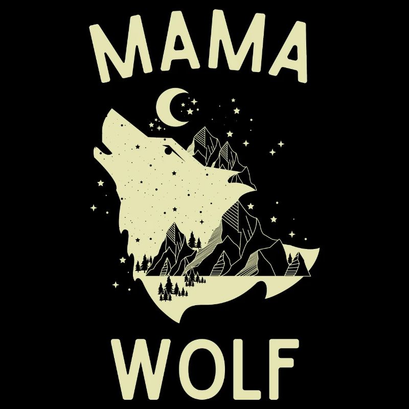 Mama wolf Mum Wolf