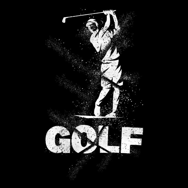 Golf, Golf, Golfer, Sport, Hobby, Splash, Grunge