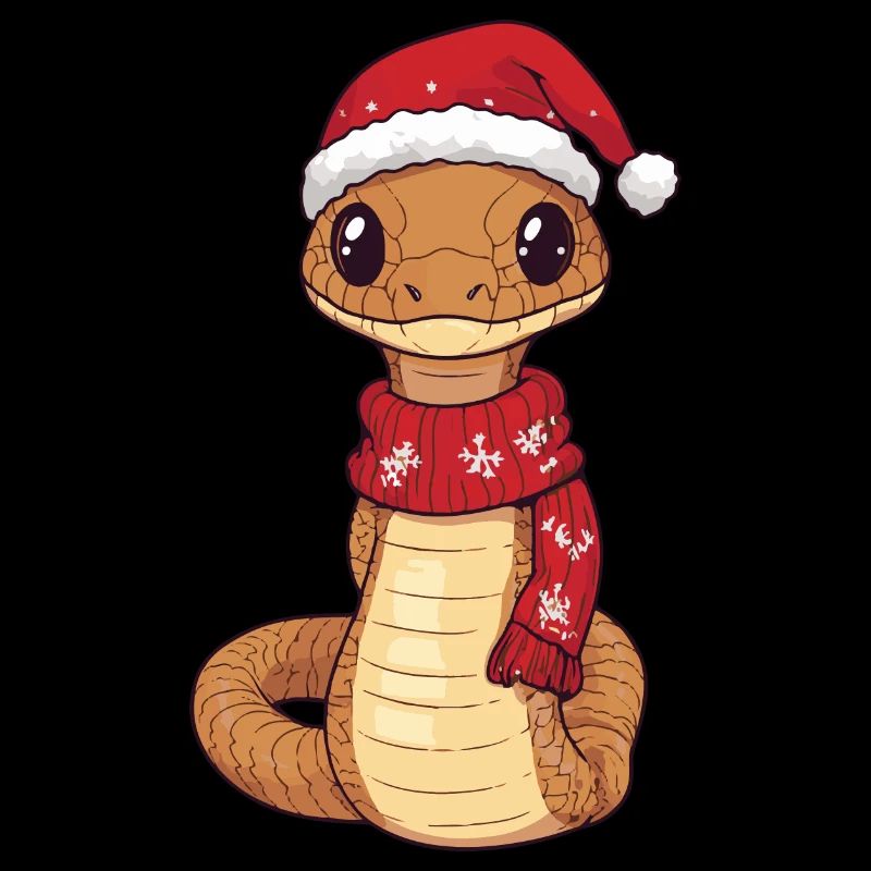 Bande dessinée de Noël Snake Cobra