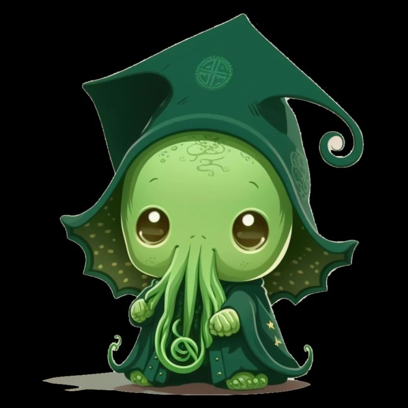 Un bébé mignon Cthulhu