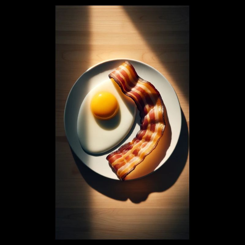 Bacon and eggs