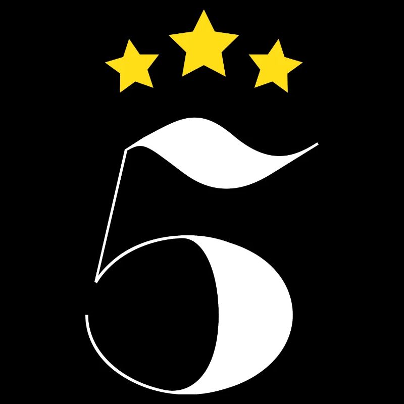 5-jähriges Jubiläum mit Stern