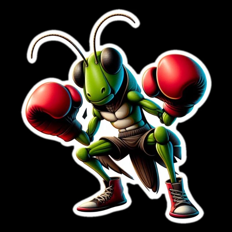 Grasshopper is looking for a boxing match