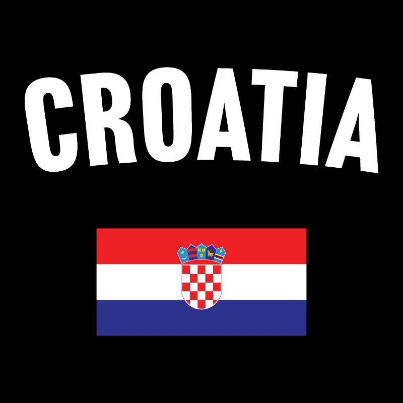 Drapeau de la Croatie