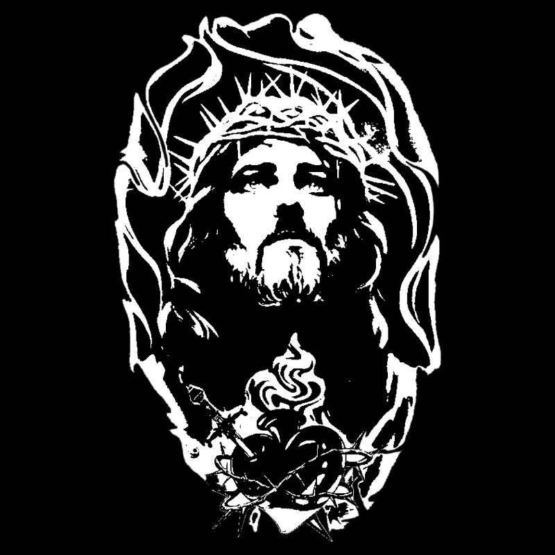 Catholic Religious Drawing - Gothic Fashion