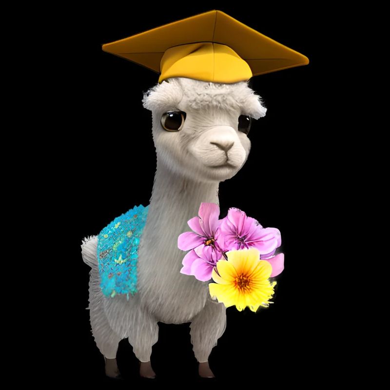Bachelor Graduate School Leaving Certificate Alpaca Study