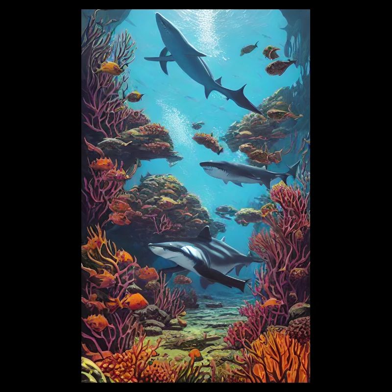 Requin | Grand requin blanc | Créature marine | Poisson