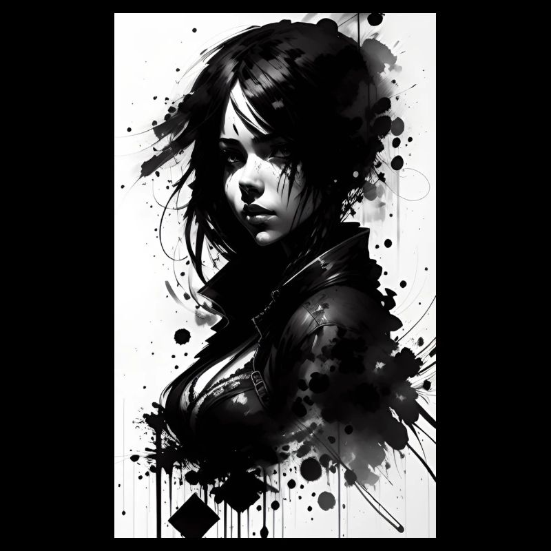 Frau | Gesicht | Mädchen | Anime