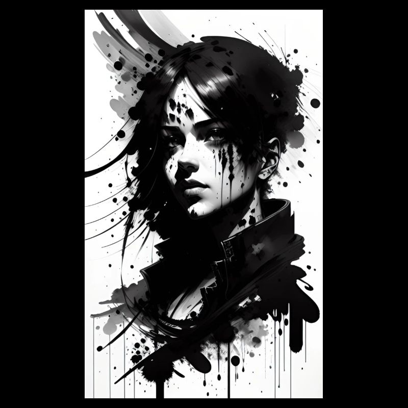 Frau | Gesicht | Mädchen | Anime