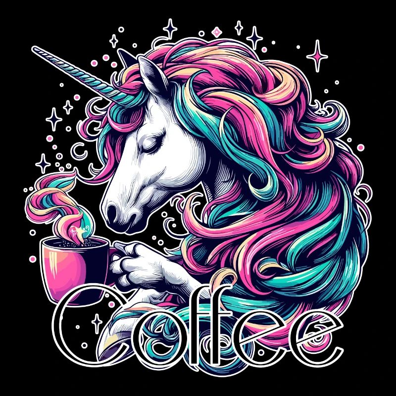 Einhorn Kaffee Geschenk