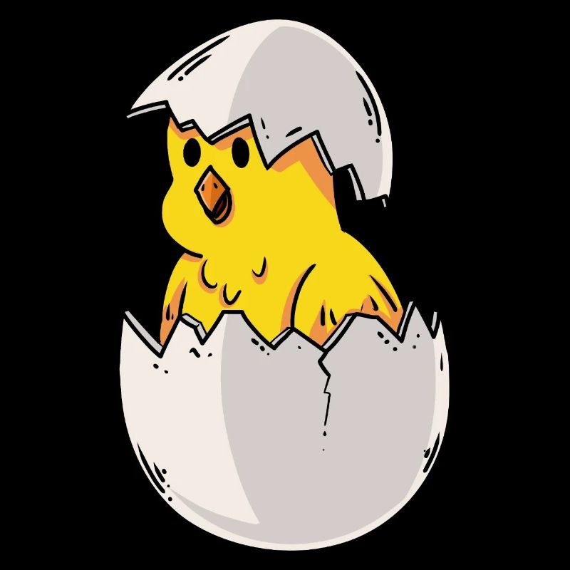 Farm Chicken coop Easter chick Easter egg nest