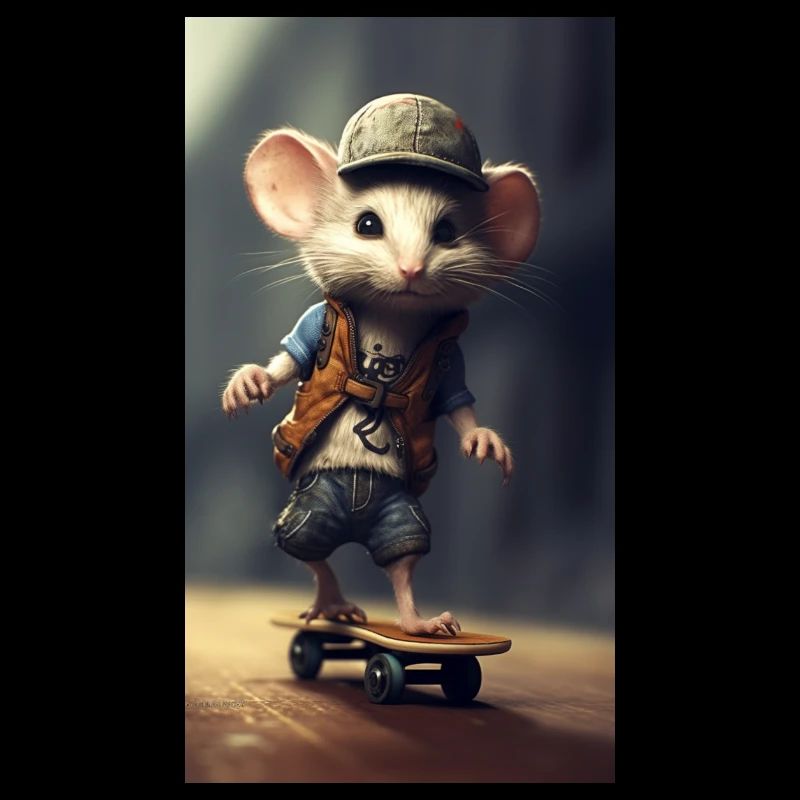 Souris de skate