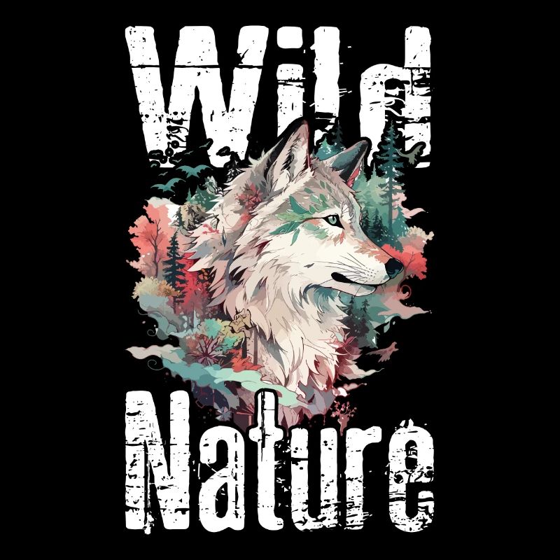 Loup Nature sauvage Wolf’s Head Wilderness Forest Trees