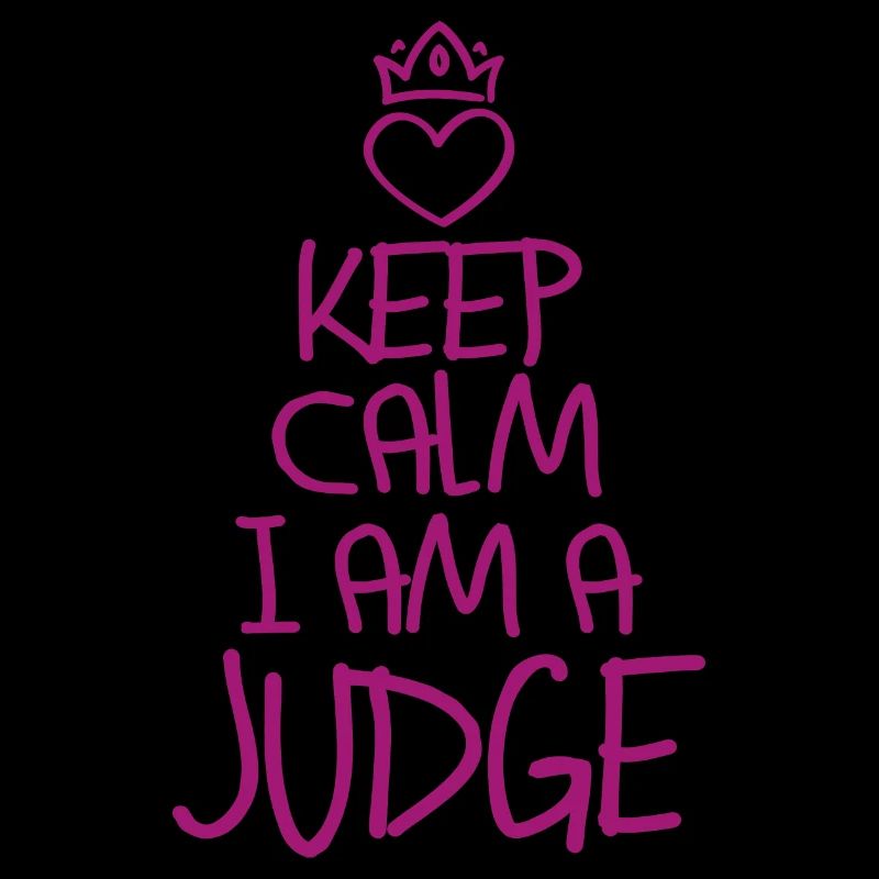 Keep Calm Judge cool Richter Geschenk