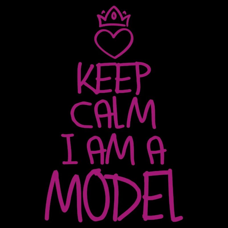 Keep Calm Model cool Model Geschenk