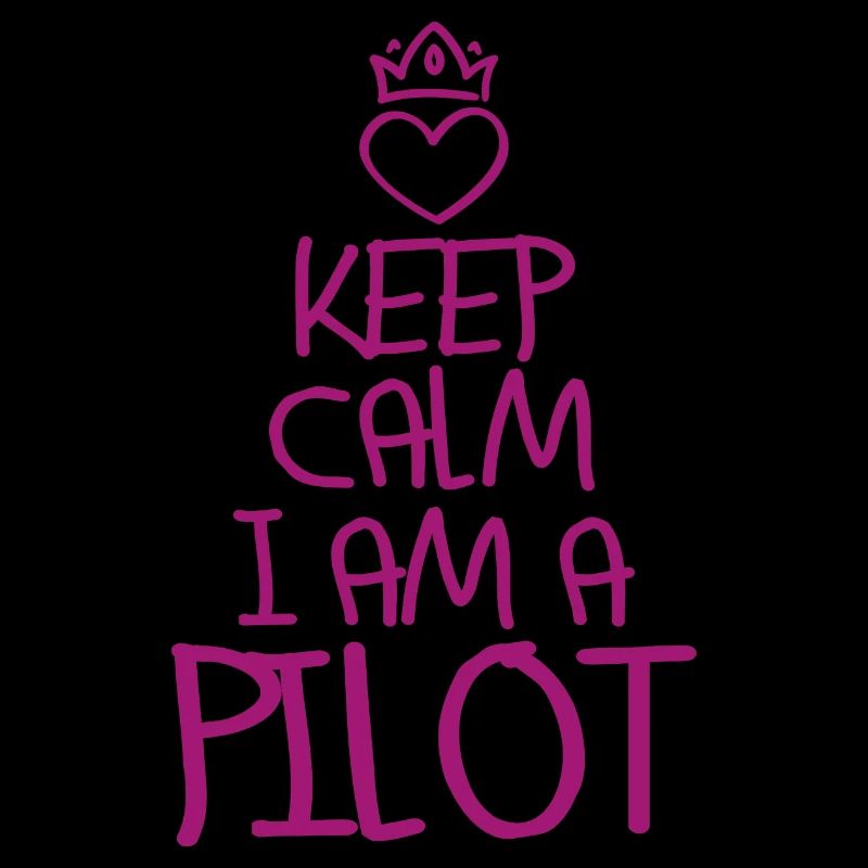 Keep Calm Pilot cool Pilot Geschenk