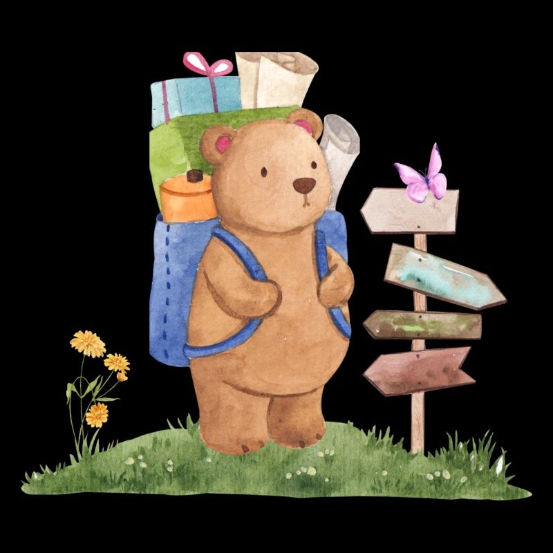 Camping Bear