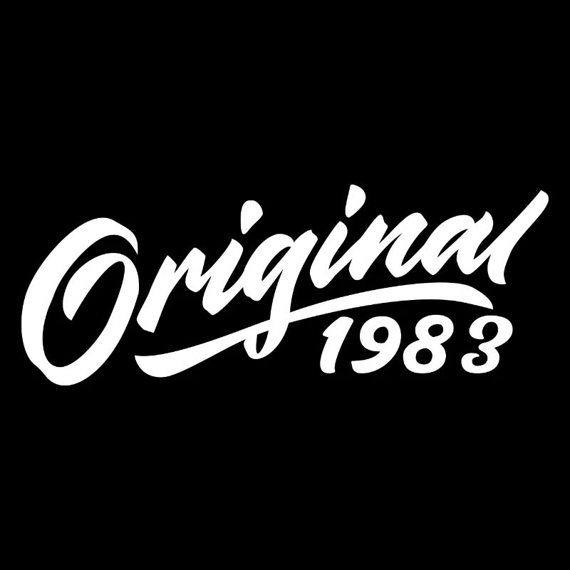 Original 1983 Geburtstagsgeschenk 1983