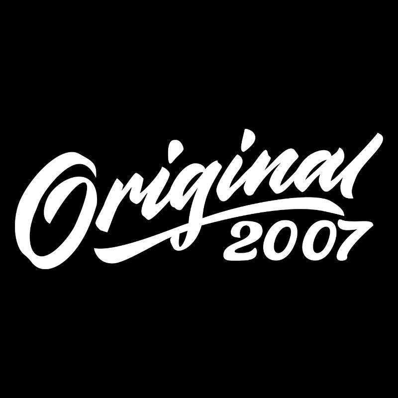 Original 2007 Geburtstagsgeschenk 2007