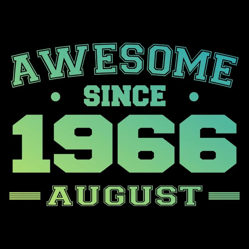 1966 August Jahr Geburt Geburtstag August 1966