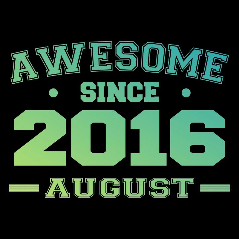 2016 August Jahr Geburt Geburtstag August 2016