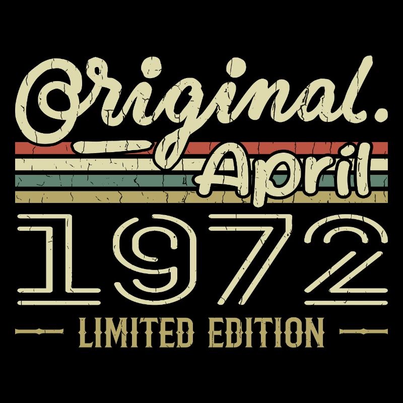 April 1972 53rd Anniversary Gift April 1972