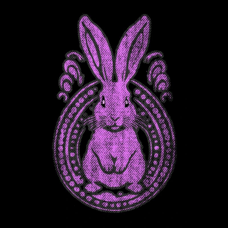 Lapin de Pâques utilisé Cadre Look robuste