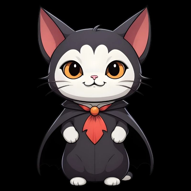 Halloween Vampire Cat