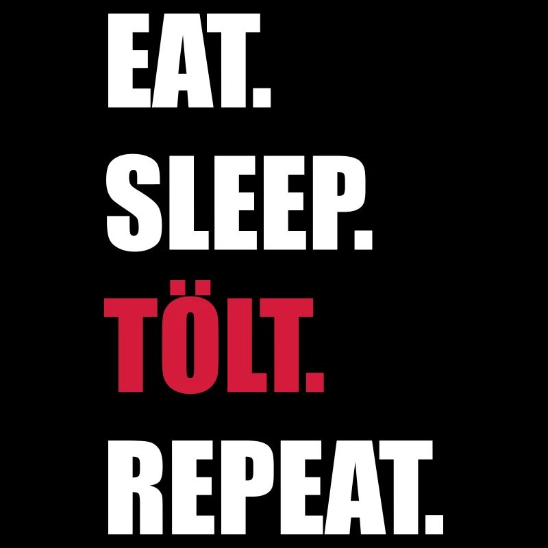 mangiare dormire tölt