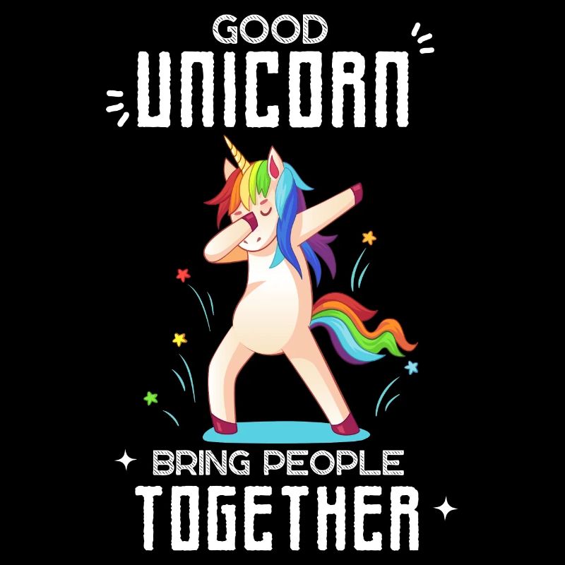 drôle de conception de licorne