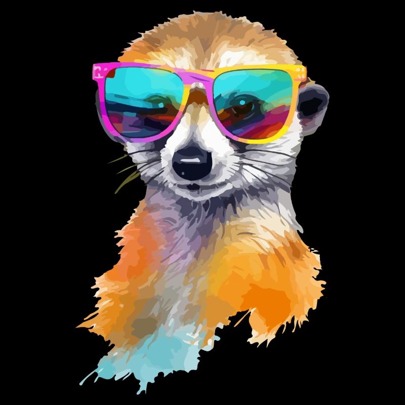 Migno, das Erdmännchen mit Brille