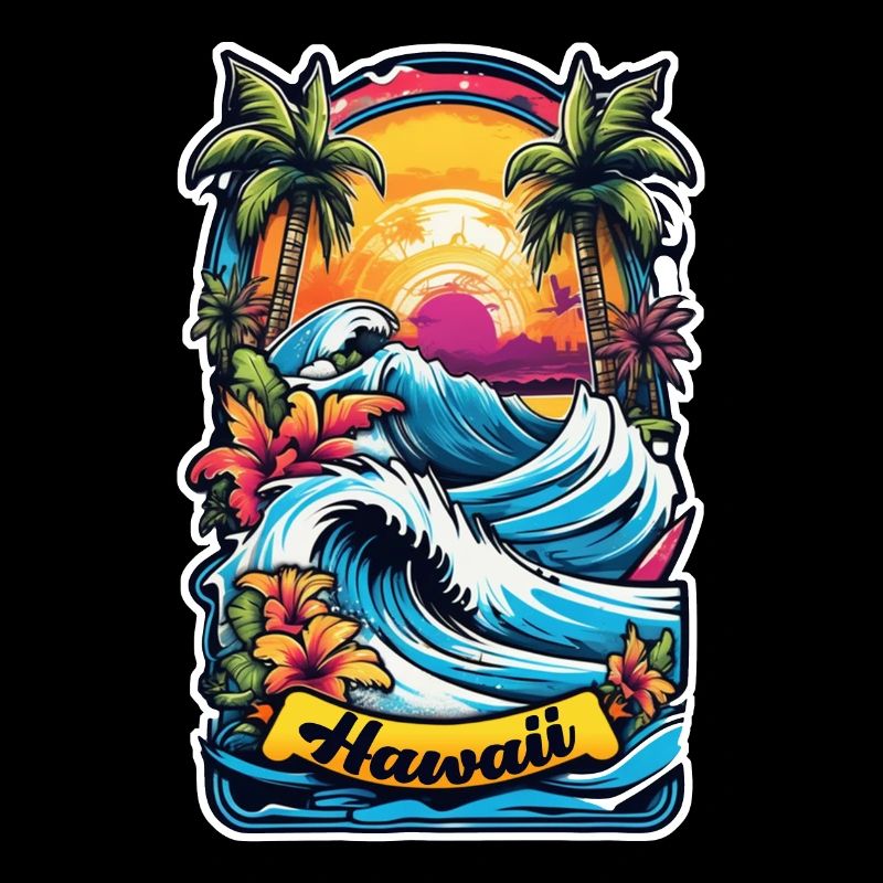 surf plage palmier soleil vacances