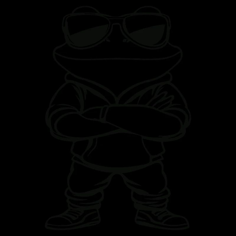Frog Comic Sunglasses