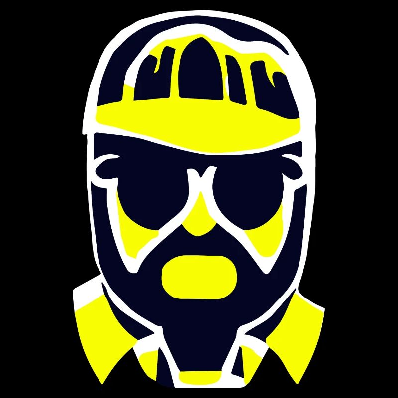 Cool guy with sunglasses and cap / face