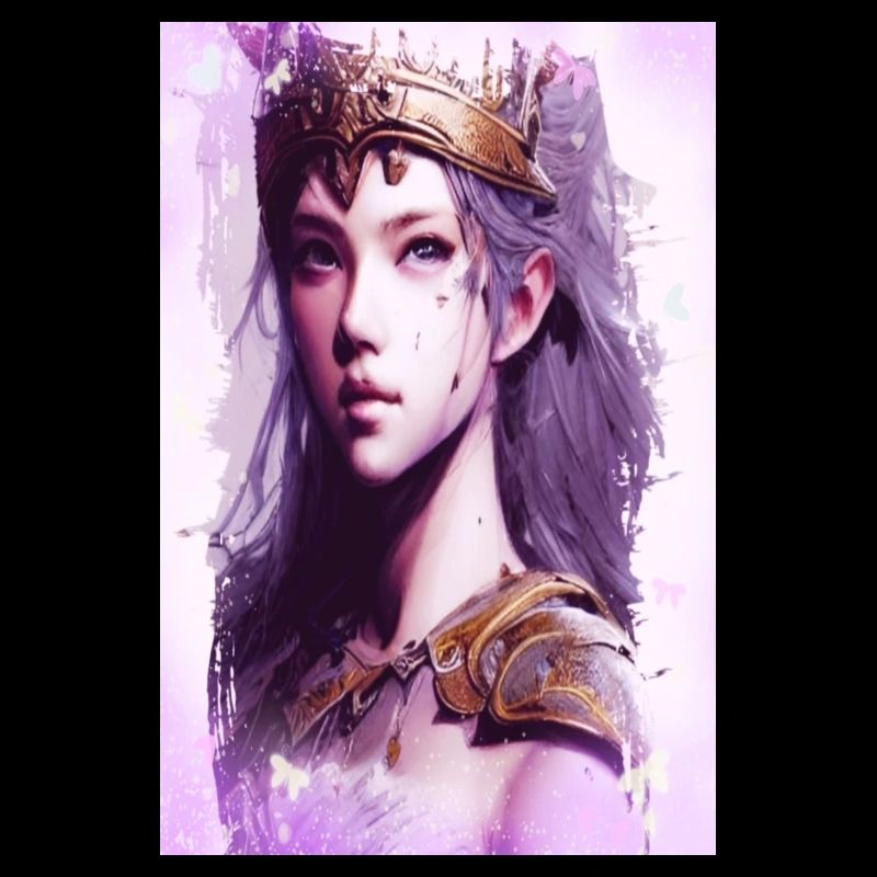 Valkyrie Amazon Warrior Fine Art Affiche