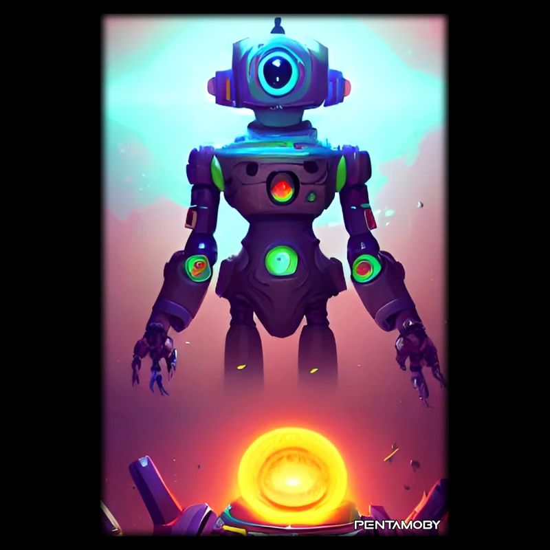 Robot Future Science Machine de science-fiction