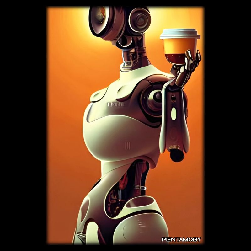 Robot Coffee Future Science Machine