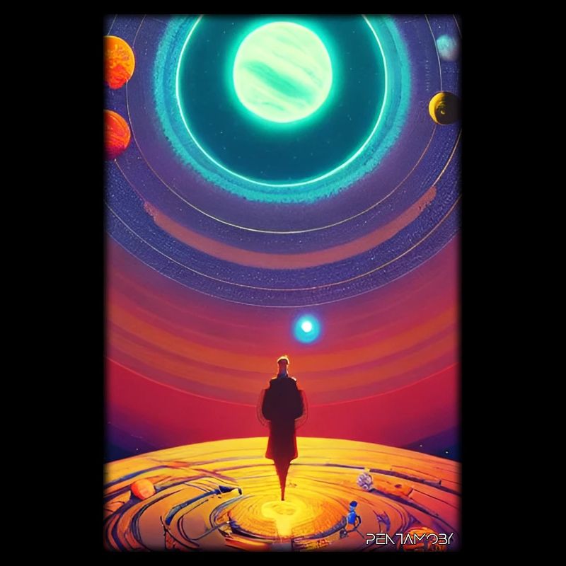 Galaxy Cosmos Universe Solar System Astronaute