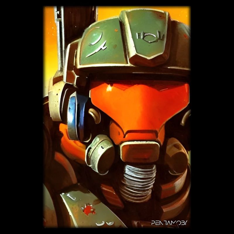 Kampfbot Robot Super Soldat Machine Guerrier