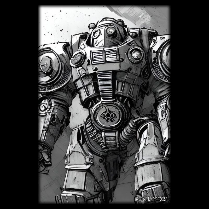 Kampfbot Robot Super Soldier Machine Warrior