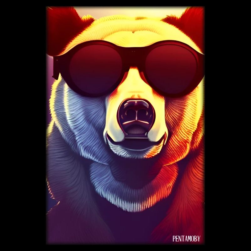 Bear Sunglasses Wildlife Forest Animals Wilderness