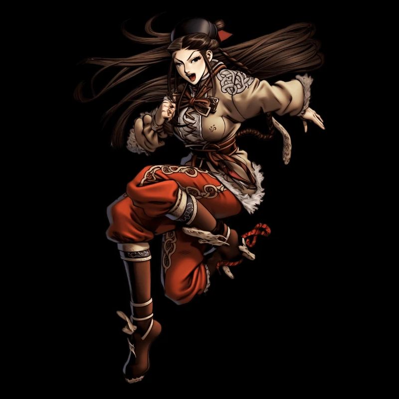 Shaolin Manga Mädchen