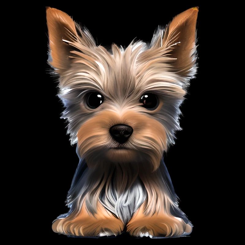 Chien chiot Yorkshire Terrier chien propriétaire chien