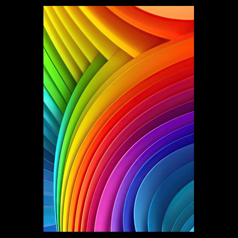 Rainbow Reverie: Impression colorée LGTBQ + Pattern Art