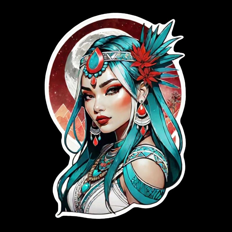 princesse indienne - aztek