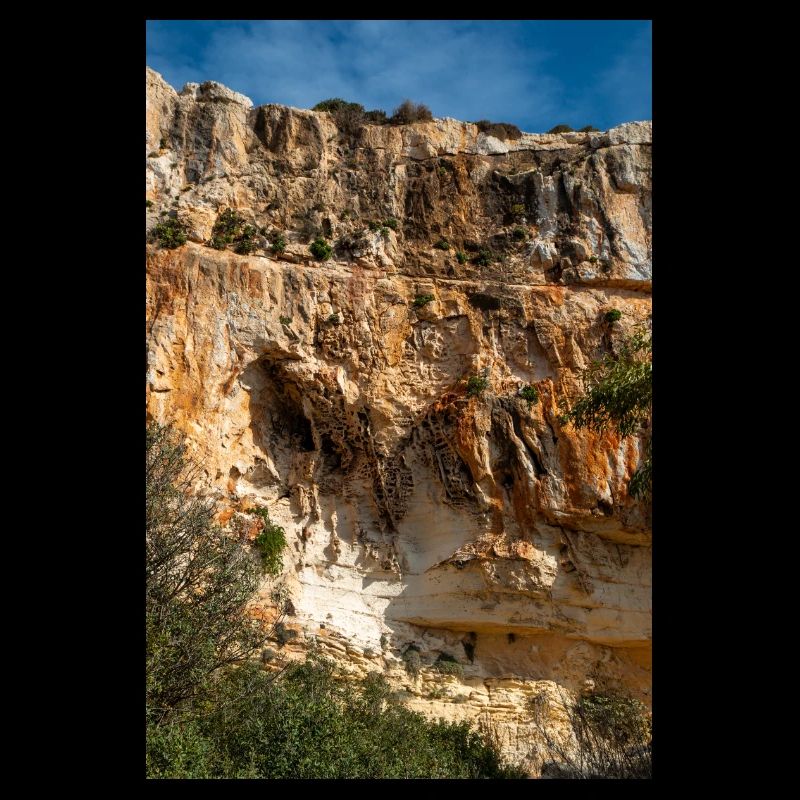 Dingli rock formation near Dingli Cliffs Malta