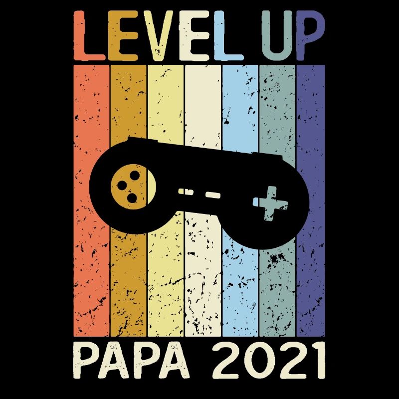 Level Up Dad in 2021 Personalized Humor Gift