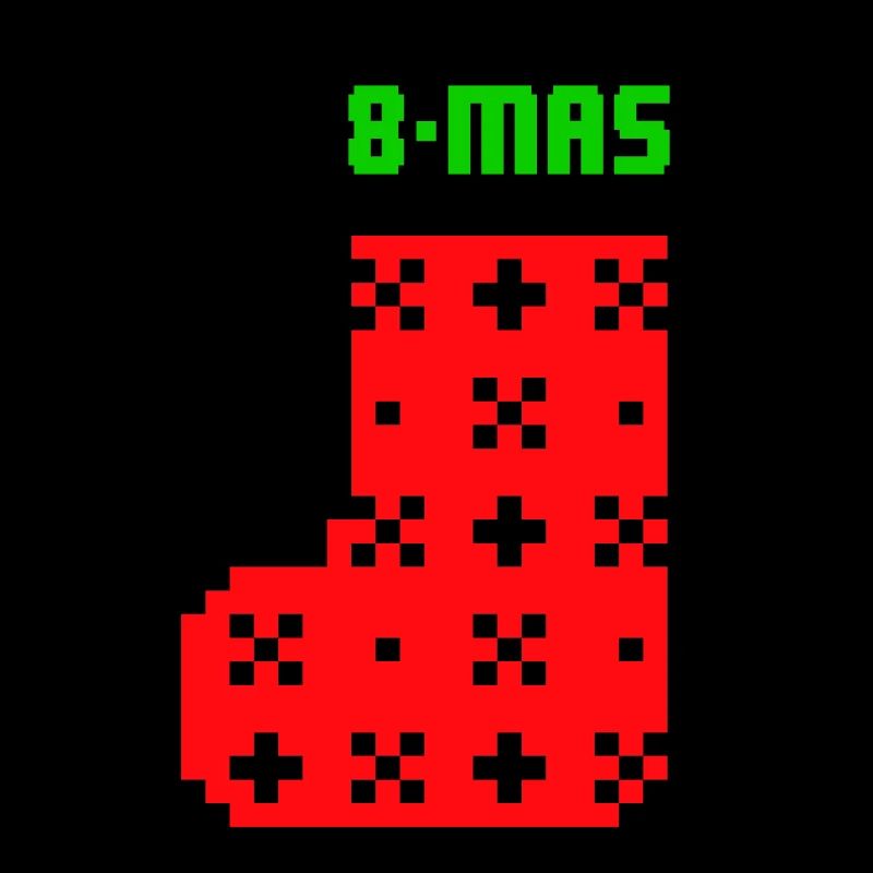 8bits Christmas Stocking